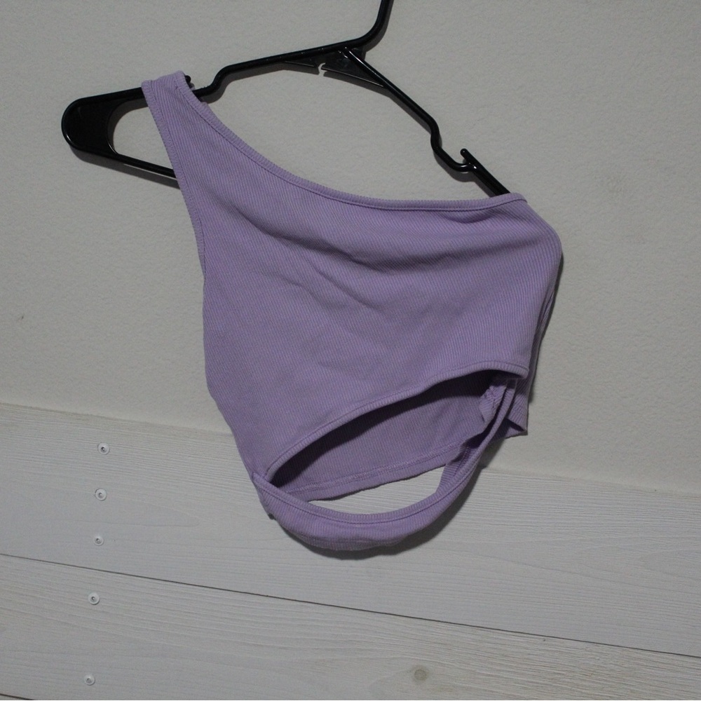 shein one shoulder croptop